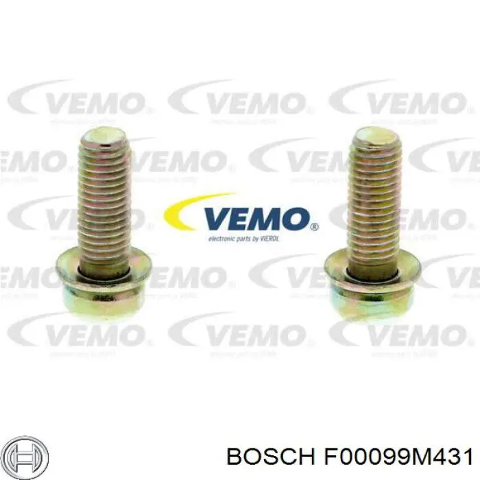 Регулятор холостого хода F00099M431 Bosch