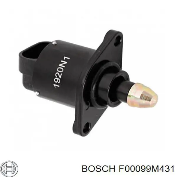 Клапан/регулятор холостого ходу F00099M431 Bosch