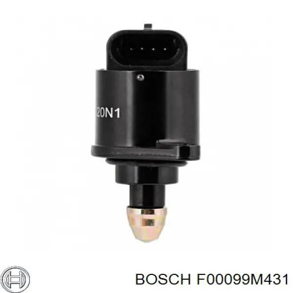 Клапан холостого хода Bosch F00099M431 цена, от 8.85 USD