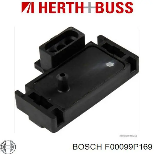 F00099P169 Bosch sensor de pressão no coletor de admissão, map