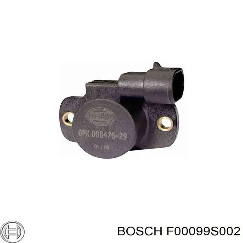 Датчик положения дроссельной заслонки (потенциометр) Bosch F00099S002