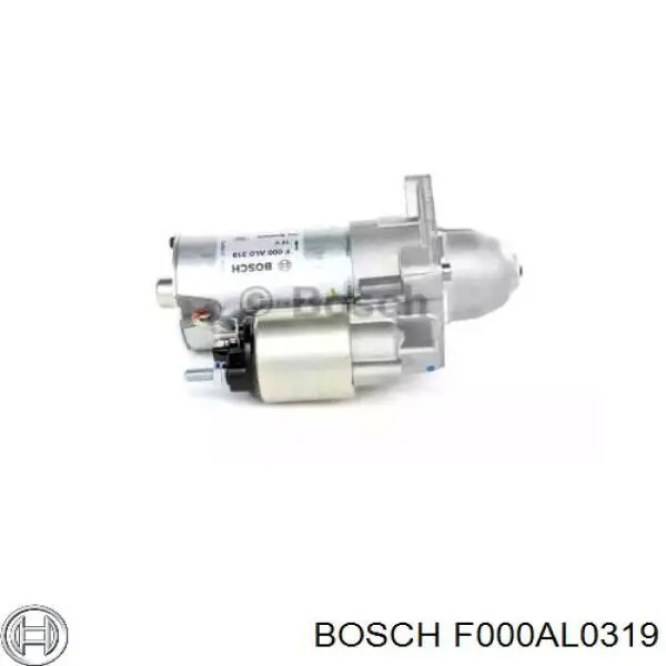 Стартер двигателя Bosch F000AL0319