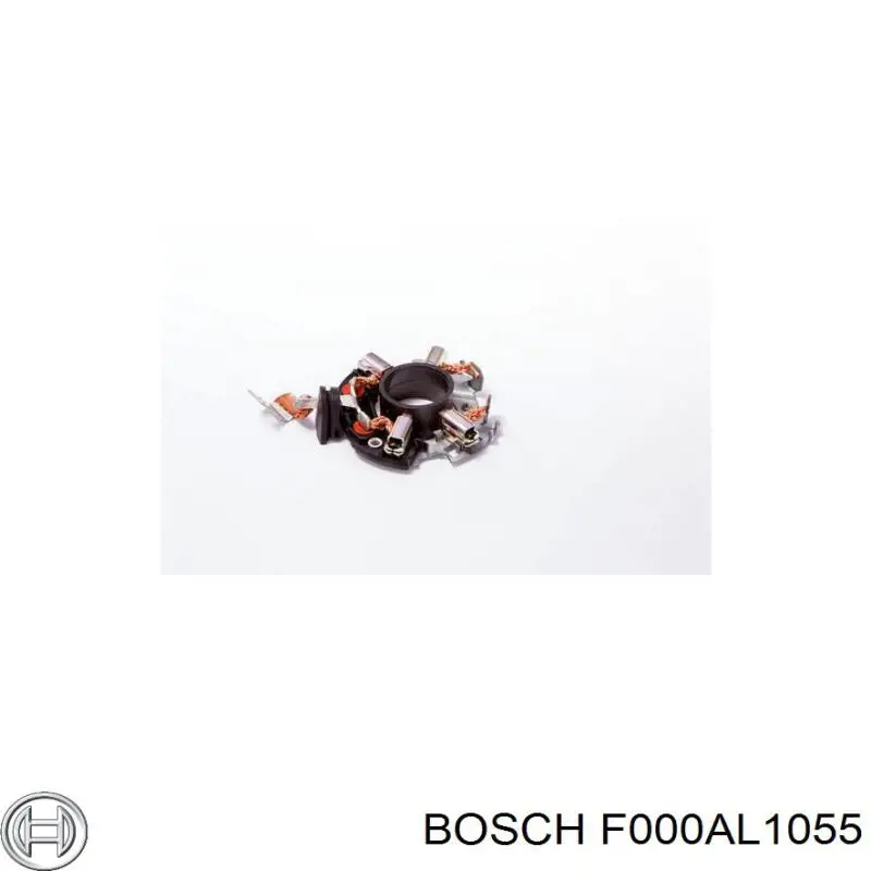F000AL1055 Bosch щеткодержатель стартера