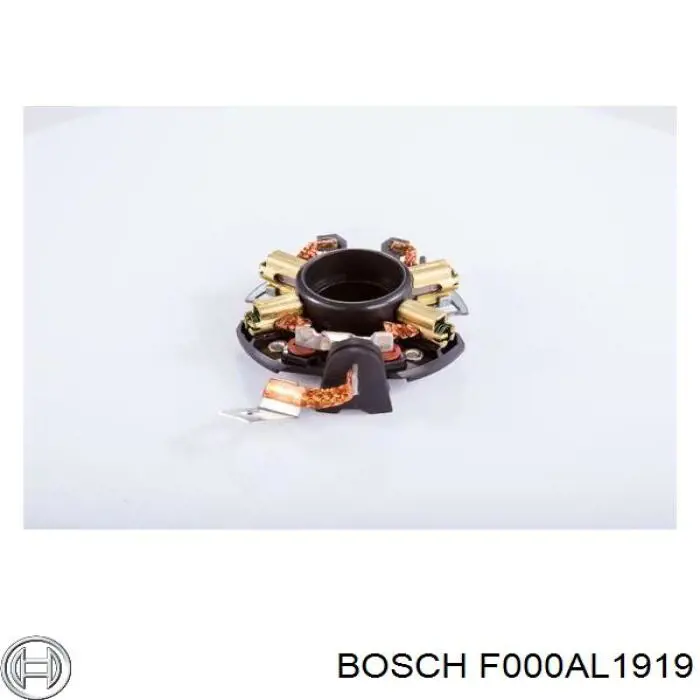 F000AL1919 Bosch porta-escovas do motor de arranco