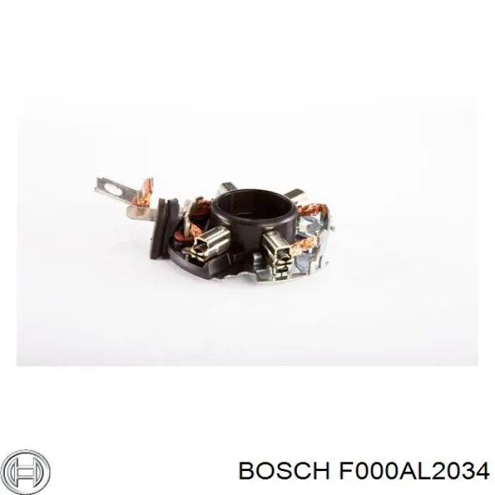 F000AL2034 Bosch щеткодержатель стартера