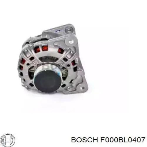 Генератор автомобиля Bosch F000BL0407