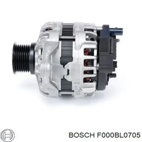 F000BL0705 Bosch gerador