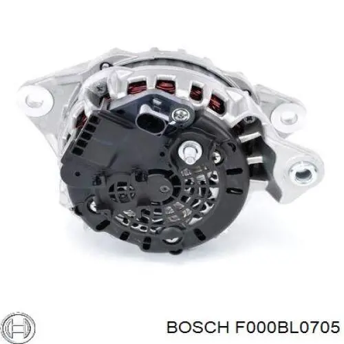 Генератор F000BL0705 Bosch