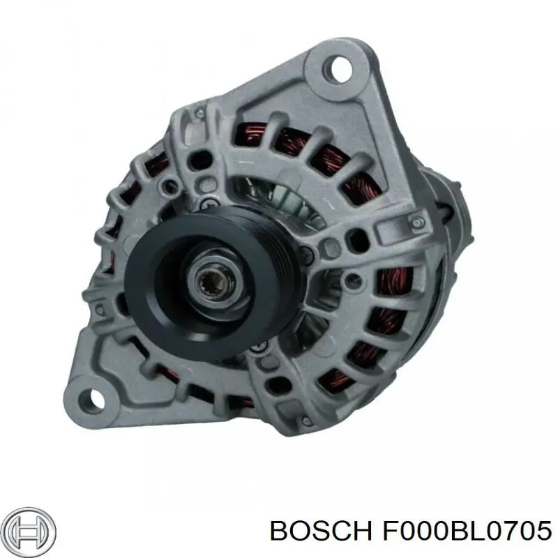 Автомобильный генератор Bosch F000BL0705 цена, от 151.69 USD