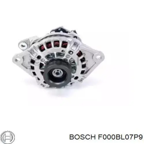 F000BL07P9 Bosch gerador