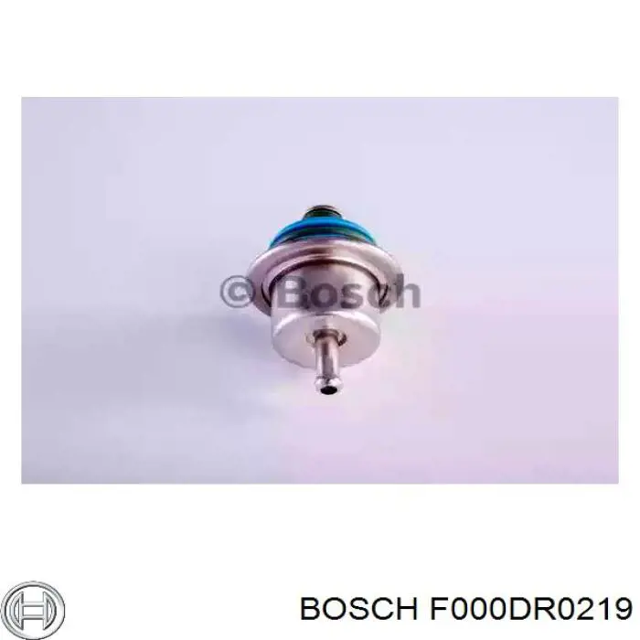 F000DR0219 Bosch regulador de pressão de combustível na régua de injectores