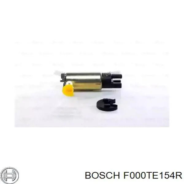 Элемент-турбинка топливного насоса F000TE154R Bosch