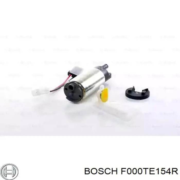 Elemento de turbina de bomba de combustible F000TE154R Bosch