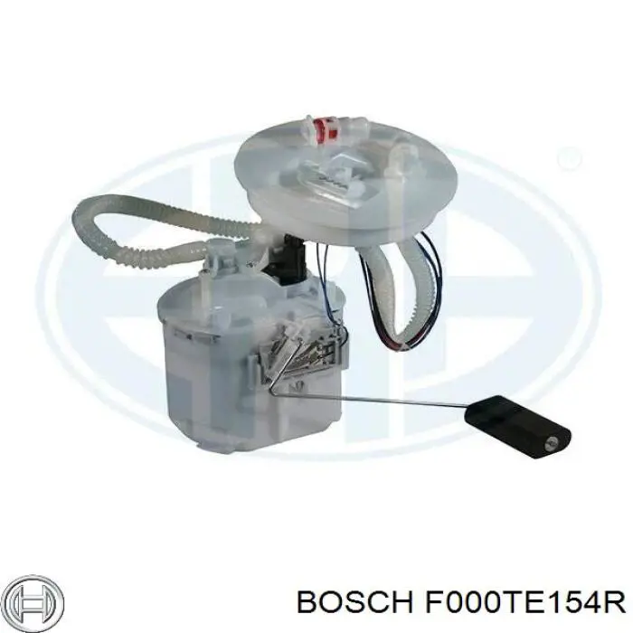 Элемент-турбинка топливного насоса Bosch F000TE154R цена, от 67.92 USD