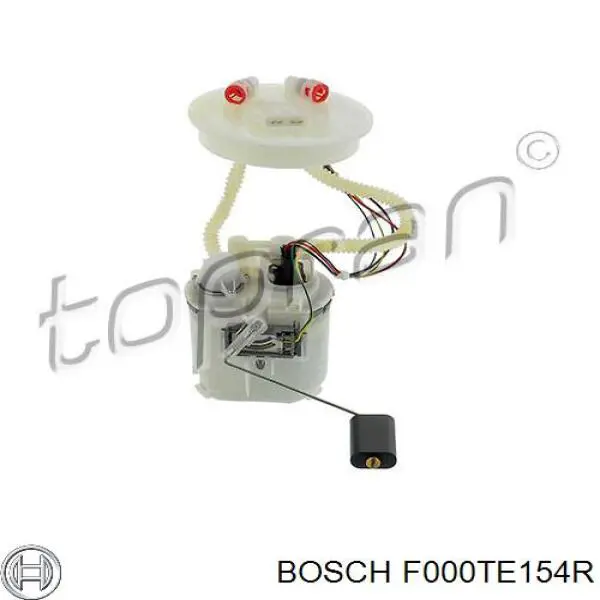 Купить F000TE154R Bosch Элемент-турбинка топливного насоса