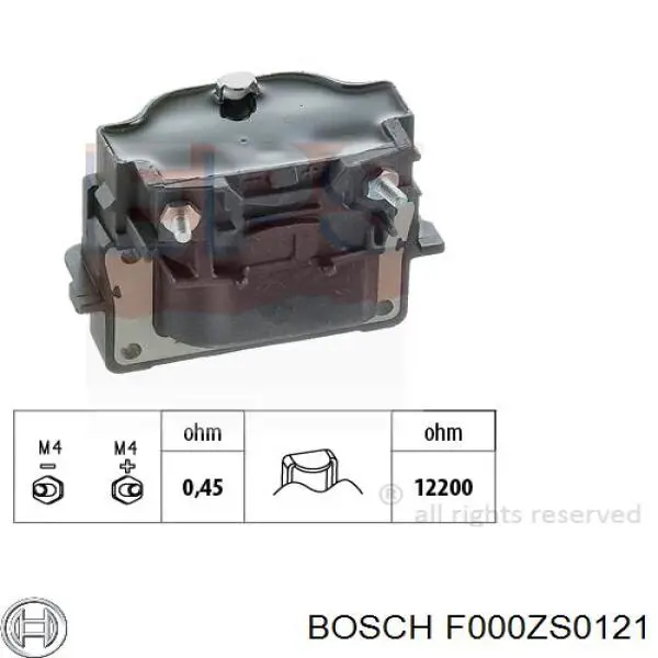 Модуль зажигания Bosch F000ZS0121 цена, от 25.80 USD