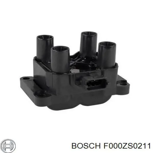 Купить F000ZS0211 Bosch Катушка зажигания