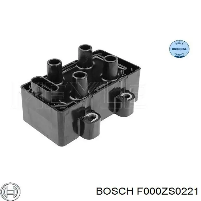 F000ZS0221 Bosch Катушка зажигания