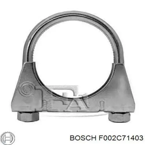 Кольцо форсунки F002C71403 Bosch