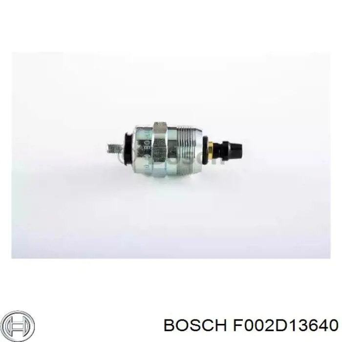 F002D13640 Bosch válvula da bomba de combustível de pressão alta de corte de combustível (diesel-stop)