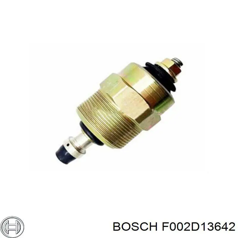 Клапан ТНВД отсечки топлива (дизель-стоп) Bosch F002D13642