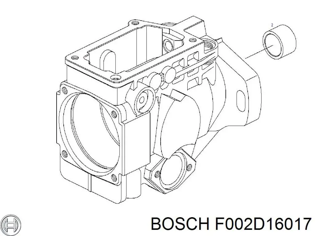 Ремкомплект топливного насоса Bosch F002D16017
