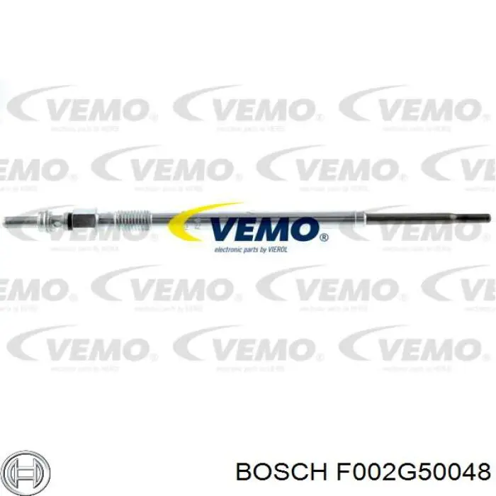 F002G50048 Bosch Свечи накаливания