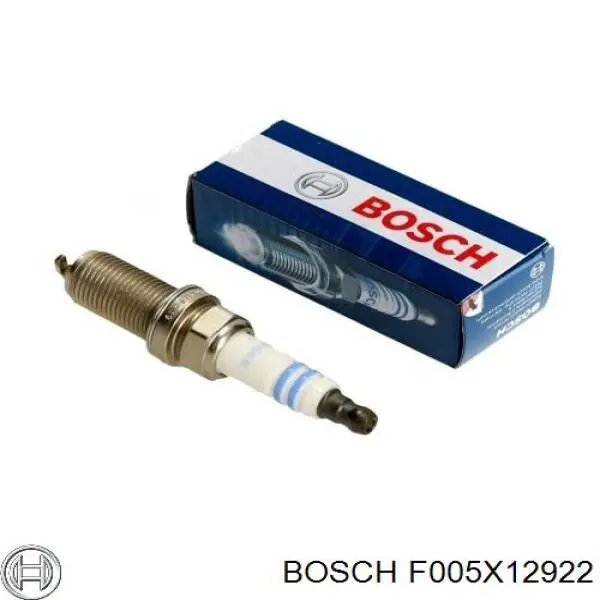 F005X12922 Bosch vela de incandescência