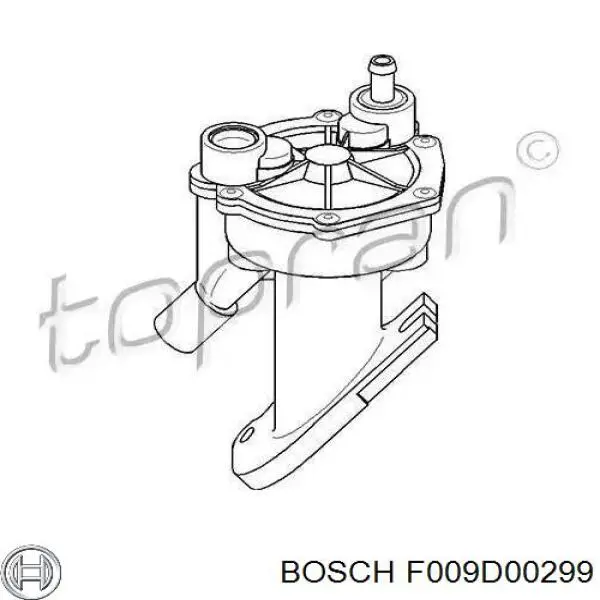 F009D00299 Bosch Механический вакуумный насос