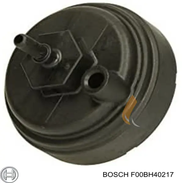 F00BH40217 Bosch tampa do filtro de óleo