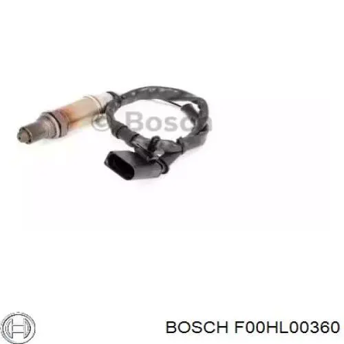 F 00H L00 360 Bosch лямбда-зонд, датчик кислорода до катализатора