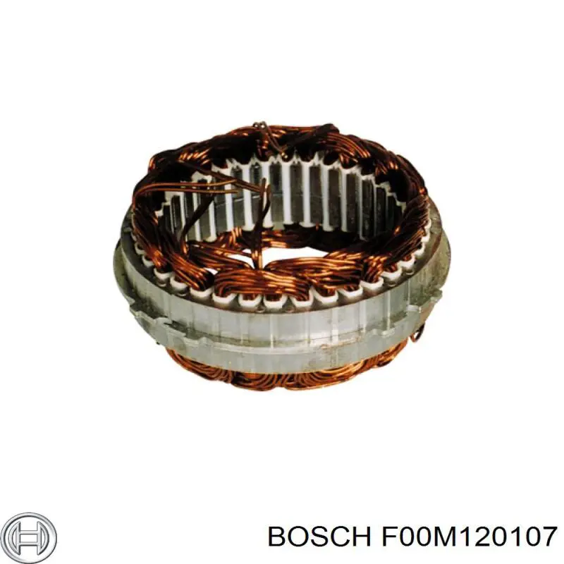 Обмотка генератора, статор F00M120107 Bosch