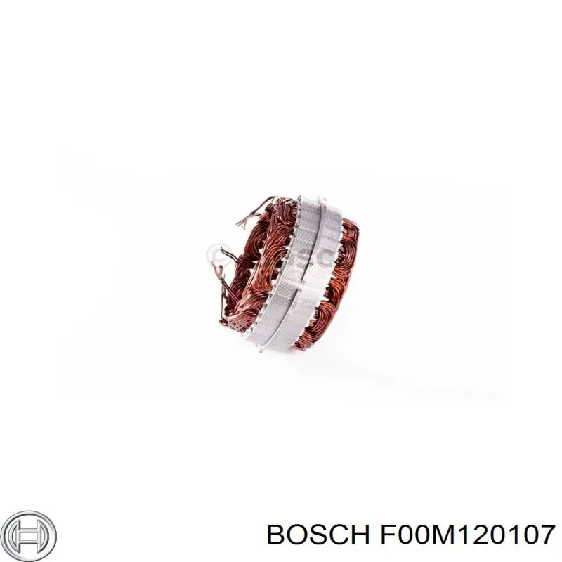 Обмотка генератора, статор Bosch F00M120107