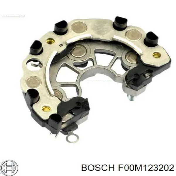 Мост диодный генератора F00M123202 Bosch