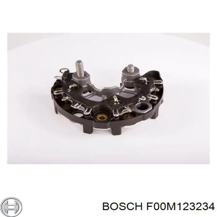 F00M123234 Bosch eixo de diodos do gerador