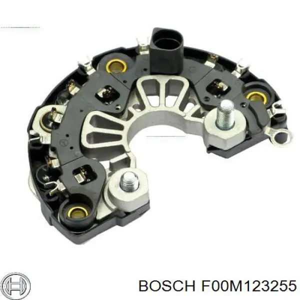 F00M123255 Bosch eixo de diodos do gerador