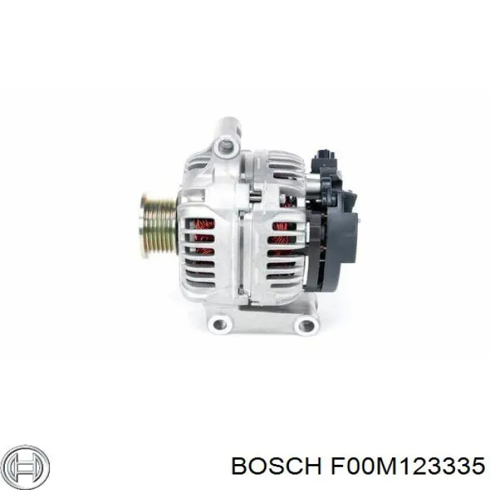 F00M123335 Bosch eixo de diodos do gerador