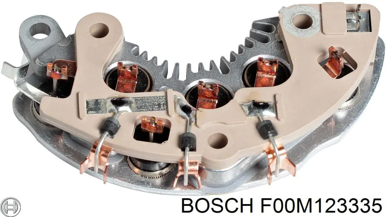 F00M123335 Bosch Выпрямитель генератора