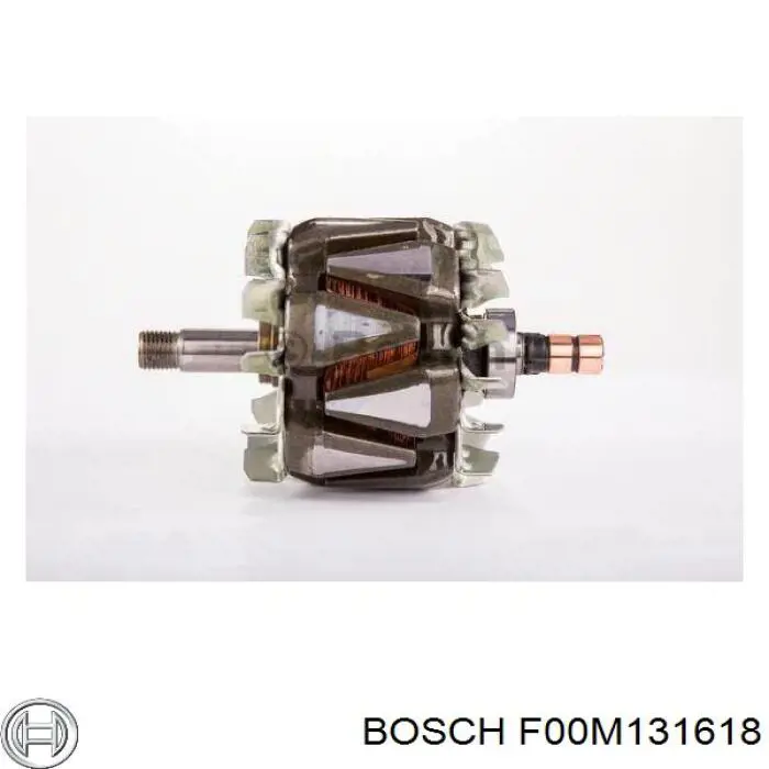 F 00M 131 618 Bosch induzido (rotor do gerador)