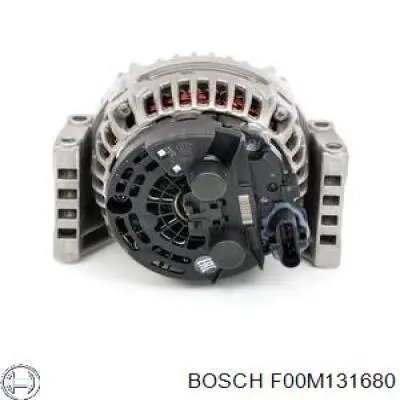 F 00M 131 680 Bosch induzido (rotor do gerador)