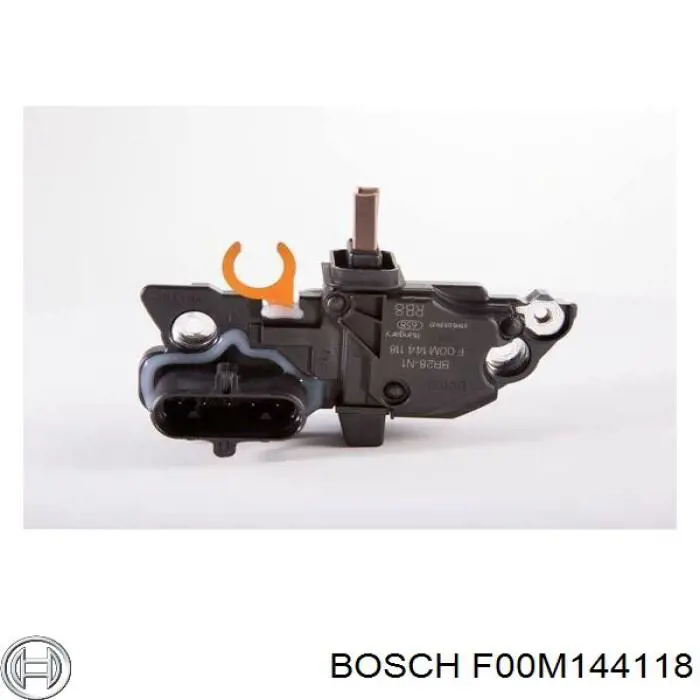 F00M144118 Bosch relê-regulador do gerador (relê de carregamento)