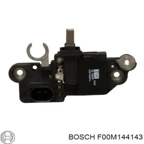 F00M144143 Bosch relê-regulador do gerador (relê de carregamento)