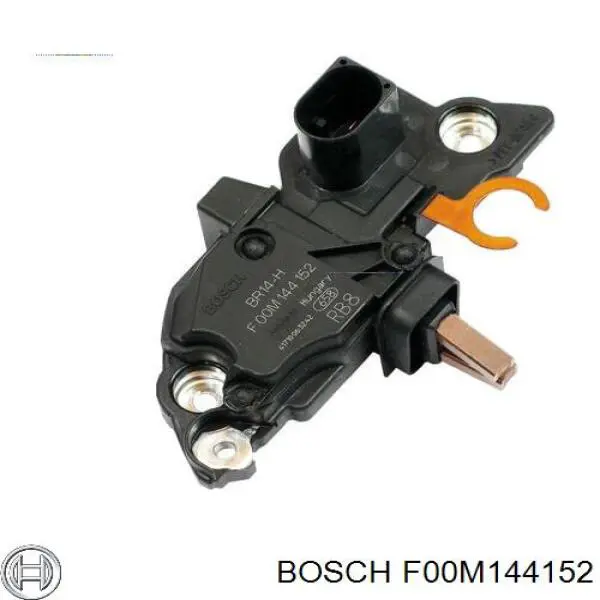 F00M144152 Bosch relê-regulador do gerador (relê de carregamento)