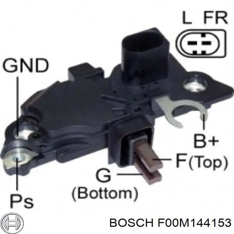 Regulador De Rele Del Generador (Rele De Carga) F00M144153 Bosch