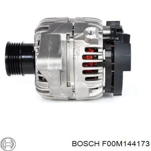 F00M144173 Bosch relê-regulador do gerador (relê de carregamento)