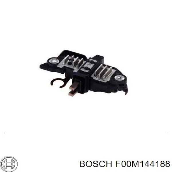 F00M144188 Bosch relê-regulador do gerador (relê de carregamento)