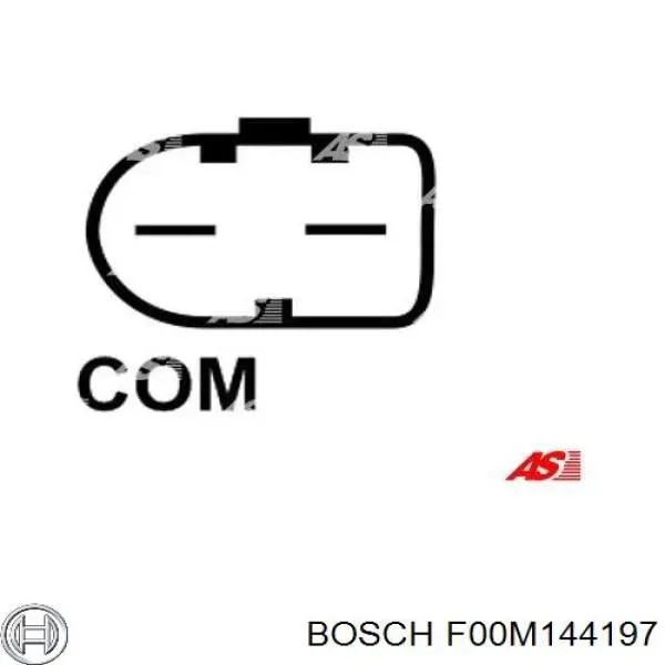 Реле генератора F00M144197 Bosch