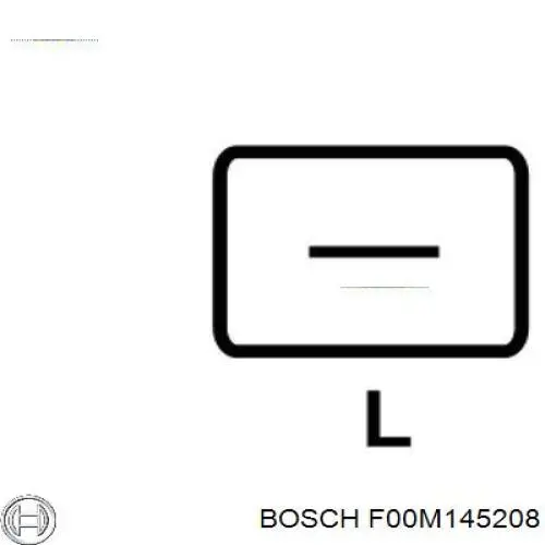 Реле генератора F00M145208 Bosch