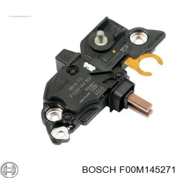 F00M145271 Bosch relê-regulador do gerador (relê de carregamento)