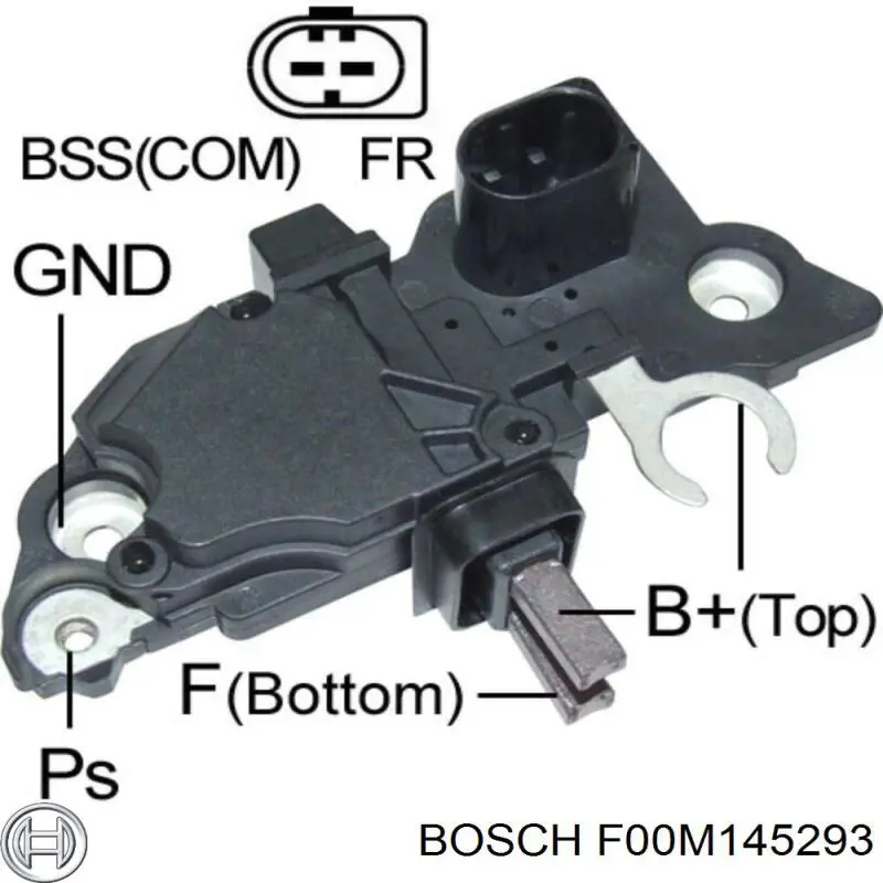 F00M145293 Bosch relê-regulador do gerador (relê de carregamento)